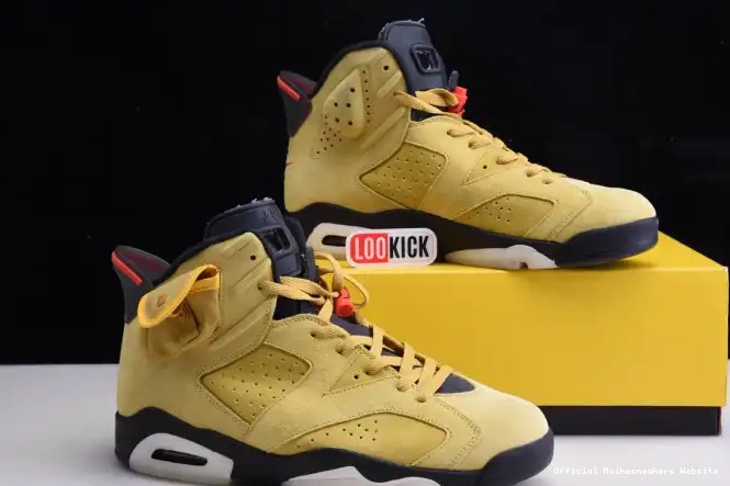 Official Maikesneakers 6 TRAVIS SCOTT YELLOW X AIR CN1084-300 JORDAN 0416